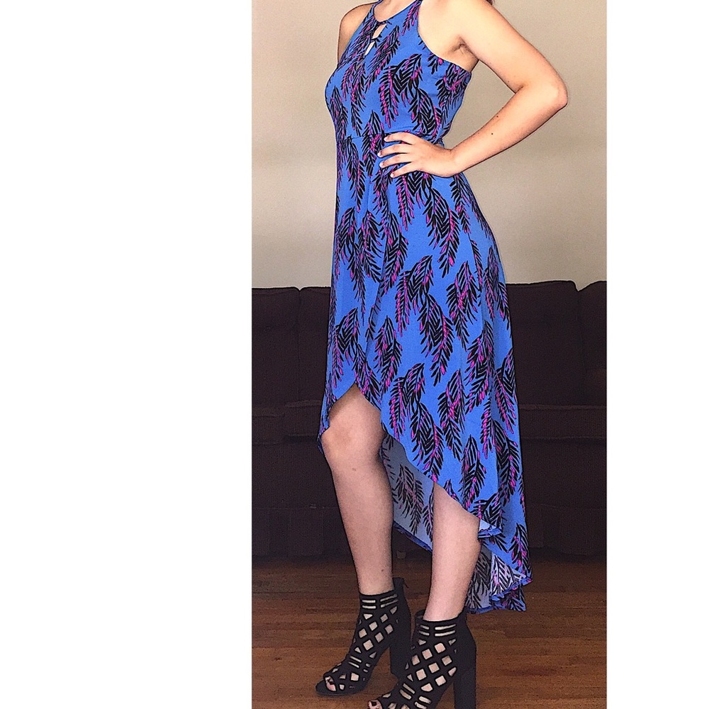 Blue dress